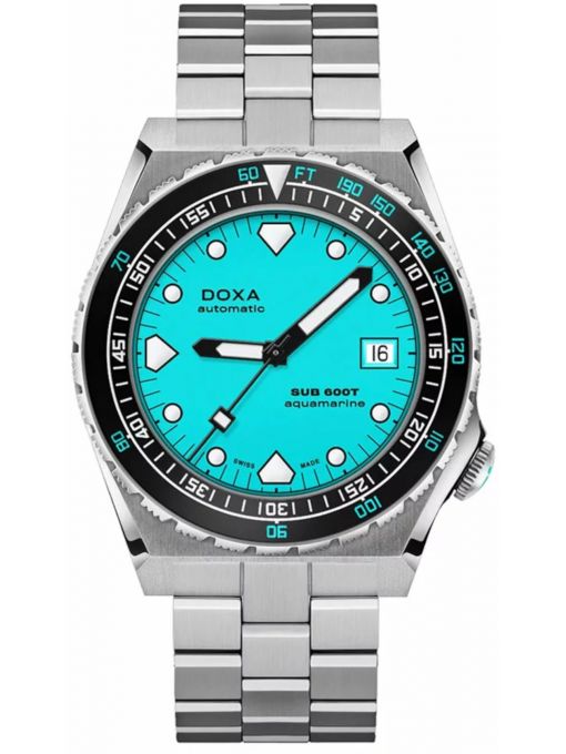ZEGAREK Doxa SUB 600T Aquamarine