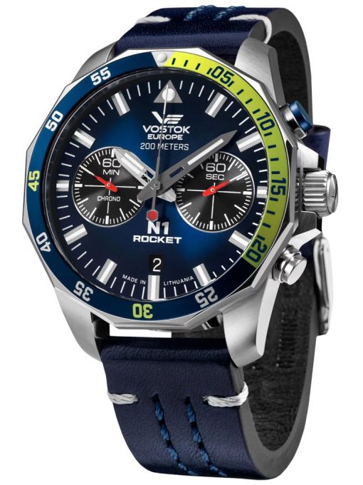 ZEGAREK VOSTOK EUROPE ROCKET N-1 CHRONO