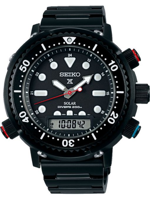 ZEGAREK SEIKO PROSPEX SOLAR HYBRID DIVER'S 40TH ANNIVERSARY LIMITED EDITION