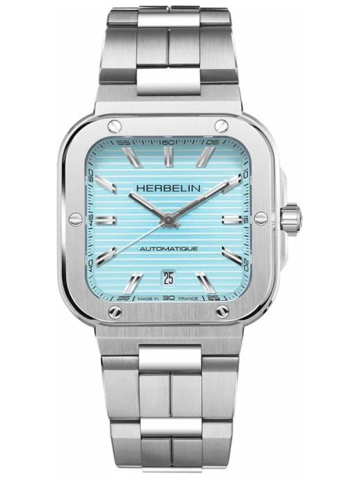 ZEGAREK HERBELIN CAP CAMARAT SQUARE AUTOMATIC
