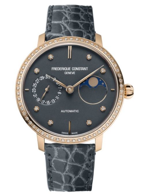 ZEGAREK FREDERIQUE CONSTANT CLASSICS SLIMLINE LADIES MOONPHASE