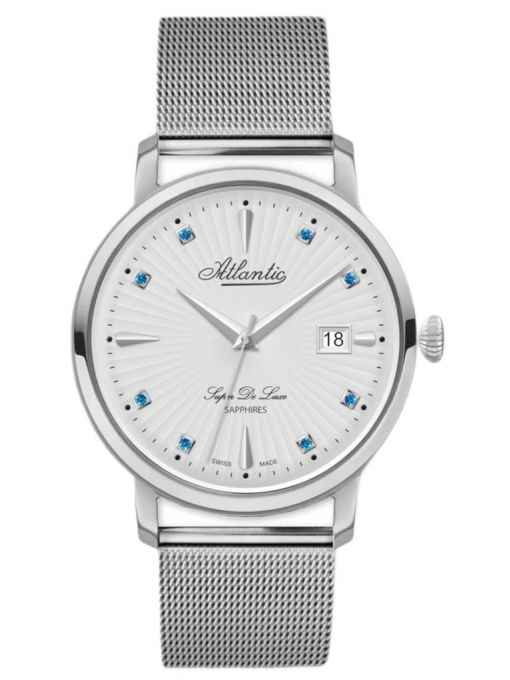 ZEGAREK ATLANTIC SUPER DE LUXE BLUE SAPPHIRE EDITION