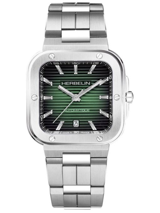 ZEGAREK HERBELIN CAP CAMARAT SQUARE AUTOMATIC
