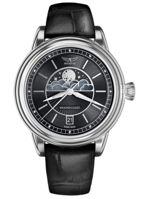 ZEGAREK AVIATOR DOUGLAS MOONFLIGHT