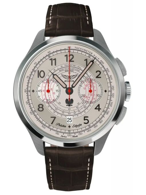 ZEGAREK AVIATOR Heritage Chronograph Trimeter Limited Edition