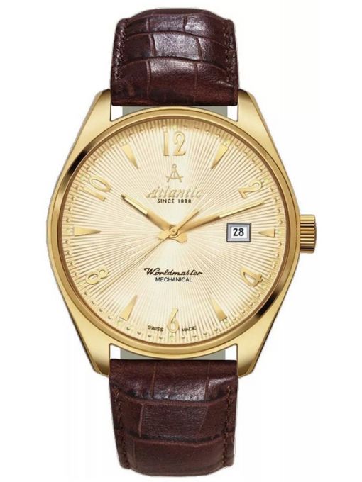 ZEGAREK ATLANTIC WORLDMASTER ART DECO MECHANICAL