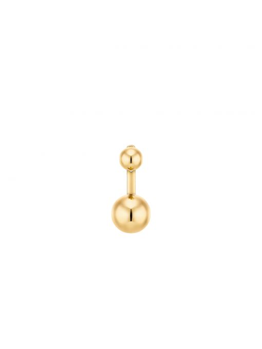Kolczyk Gold Double Bubble