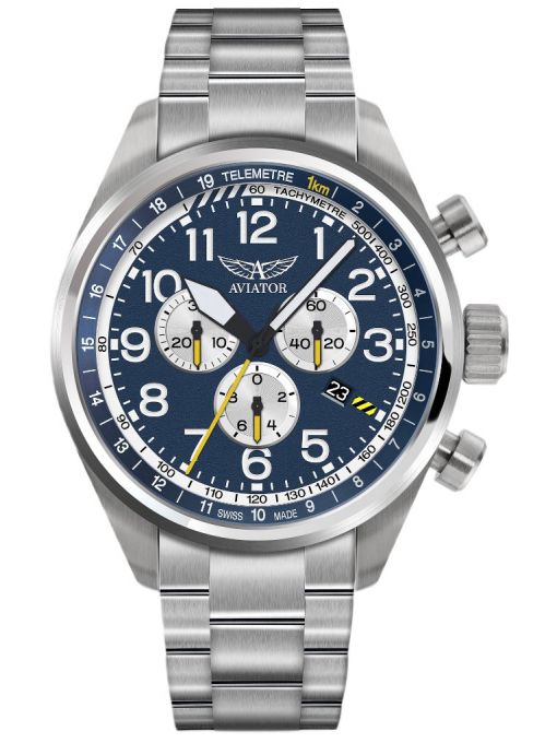 ZEGAREK AVIATOR AIRACOBRA P45 CHRONOGRAPH