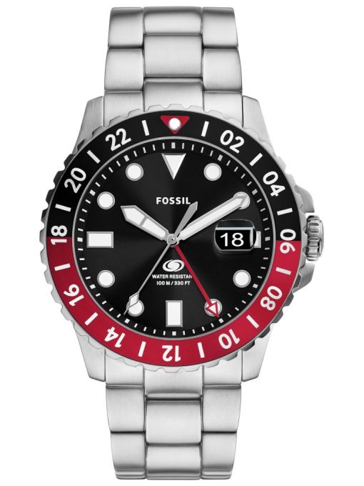 ZEGAREK FOSSIL BLUE GMT