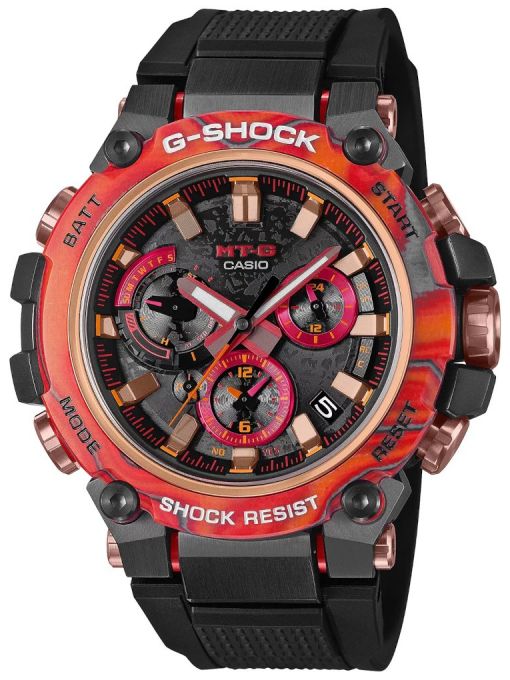 ZEGAREK G-SHOCK MTG Flare Red Series G-Shock 40th Anniversary