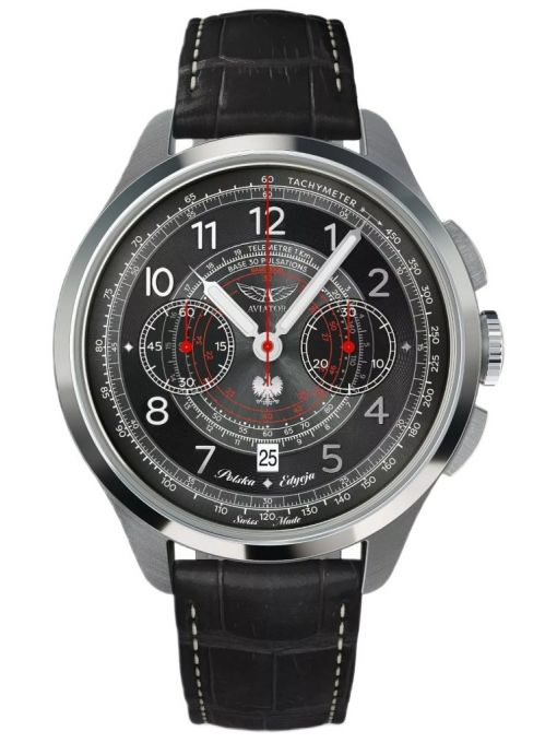 ZEGAREK AVIATOR Heritage Chronograph Trimeter Polish Limited Edition