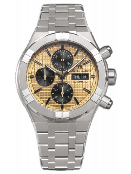 ZEGAREK MAURICE LACROIX AIKON AUTOMATIC TITANIUM CHRONOGRAPH
