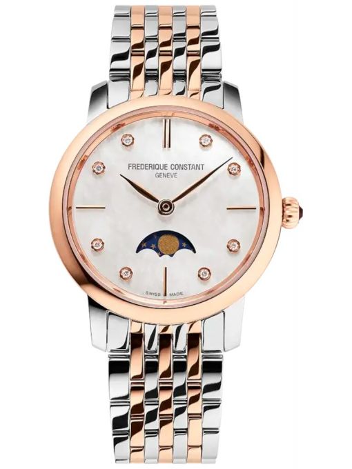 ZEGAREK FREDERIQUE CONSTANT CLASSICS SLIMLINE LADIES MOONPHASE