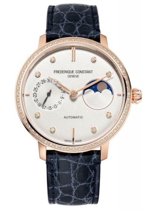 ZEGAREK FREDERIQUE CONSTANT MANUFACTURE SLIMLINE MOONPHASE