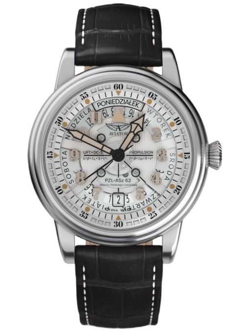 ZEGAREK AVIATOR DOUGLAS DAY-DATE MECA-41 POLSKA EDYCJA