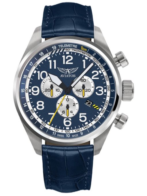 ZEGAREK AVIATOR AIRACOBRA P45 CHRONOGRAPH