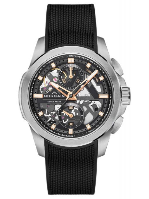 ZEGAREK NORQAIN INDEPENDENCE SKELETON CHRONOGRAPH