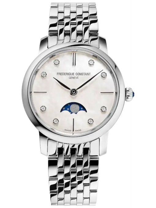 ZEGAREK FREDERIQUE CONSTANT CLASSICS SLIMLINE LADIES MOONPHASE