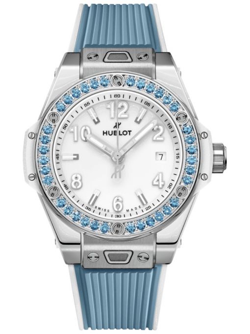ZEGAREK HUBLOT BIG BANG ONE CLICK JOYFUL STEEL SKY BLUE