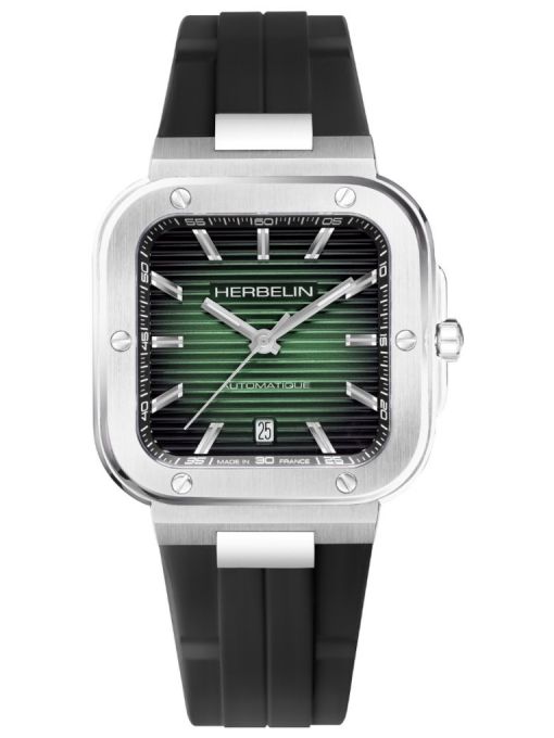 ZEGAREK HERBELIN CAP CAMARAT SQUARE AUTOMATIC