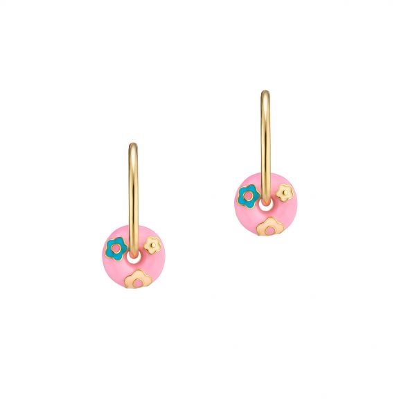 Kolczyki Gold Little Donuts PDL/KF452Z