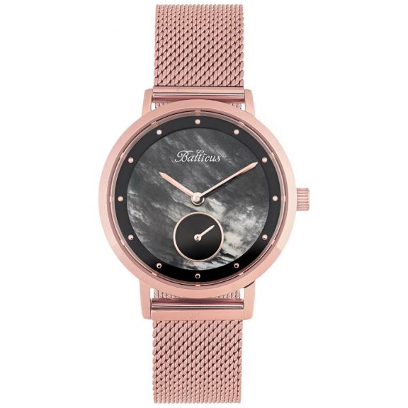 ZEGAREK BALTICUS New Sky Rose Gold Black Pearl