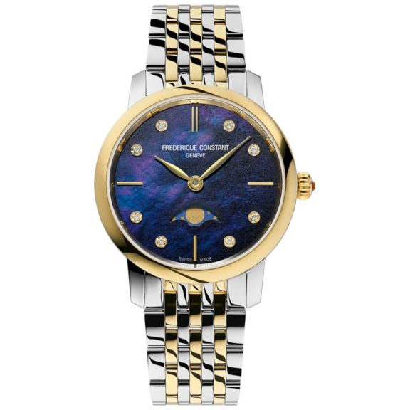ZEGAREK FREDERIQUE CONSTANT CLASSICS SLIMLINE LADIES MOONPHASE