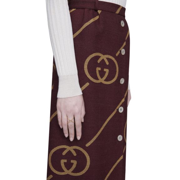 Pierścionek złoty Gucci ZUC/PB+31
