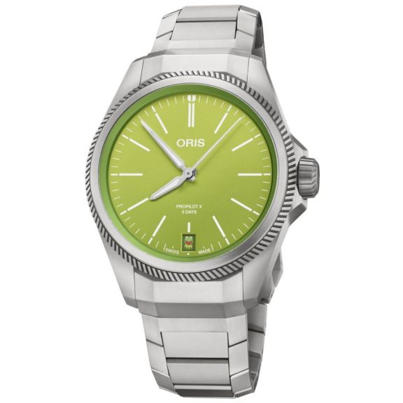 ZEGAREK ORIS PROPILOT X KERMIT EDITION