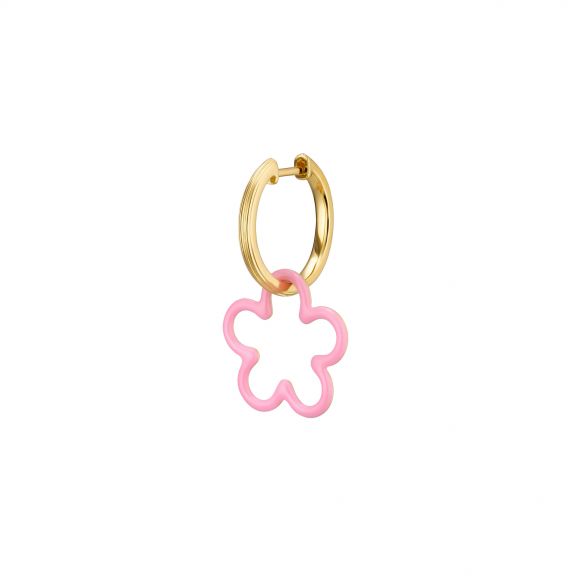 Kolczyk Pink Flower PDL/KF470Z