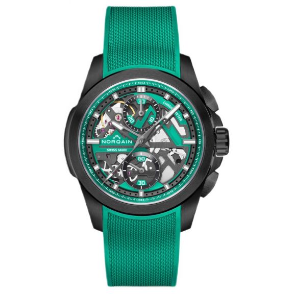 ZEGAREK NORQAIN INDEPENDENCE SKELETON CHRONOGRAPH LIMITED EDITION