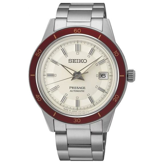 ZEGAREK SEIKO Presage Style 60s Ruby