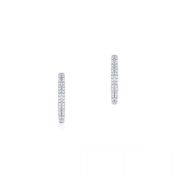 Kolczyki złote z diamentami ZPA/KB+917B