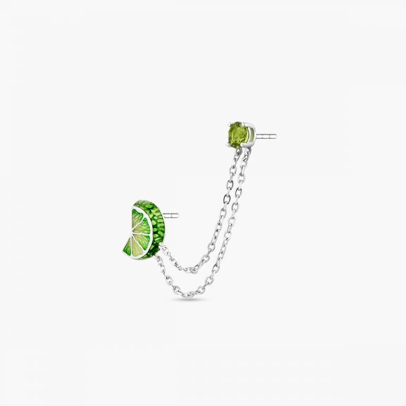 Monokolczyk srebrny Kwiaty Nocy Limonki SDL/KS565