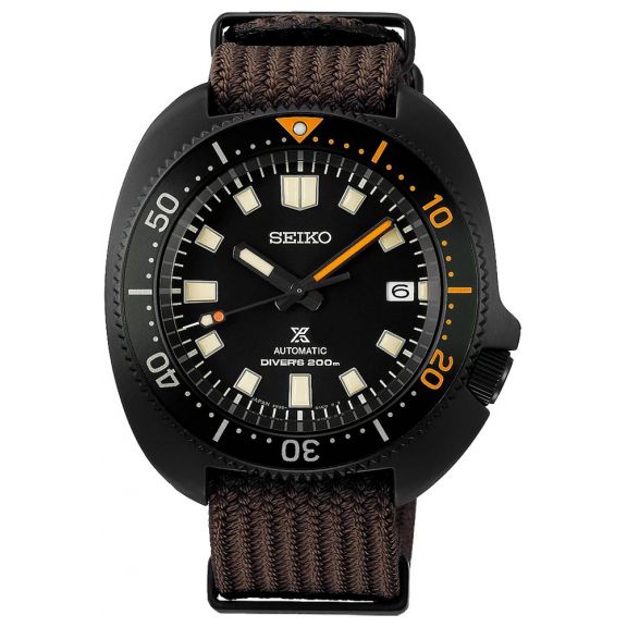 ZEGAREK SEIKO Prospex The Black Series Limited Edition 1970 Re-Creation