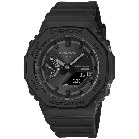 ZEGAREK G-SHOCK Octagon All Black CasiOak