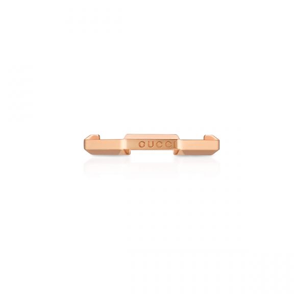 Pierścionek różowe złoto Gucci ZUC/PZ60R