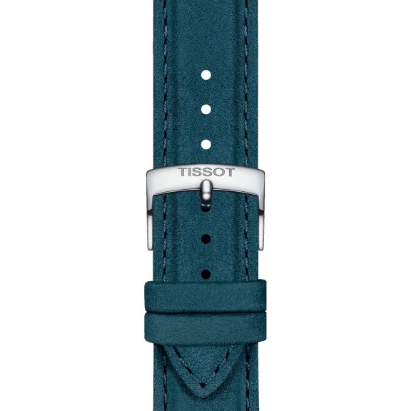 Tissot niebieski pasek skórzany 21 mm