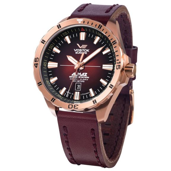 ZEGAREK VOSTOK EUROPE ALMAZ SPACE STATION AUTOMATIC