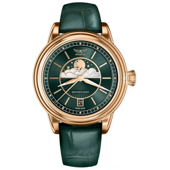 ZEGAREK AVIATOR Douglas MOONFLIGHT