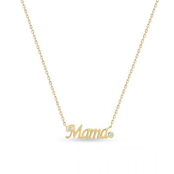 Naszyjnik złoty Mama ZIH/NC1624
