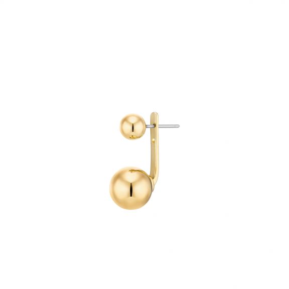 Kolczyk Gold Double Bubble PDL/KF464Z