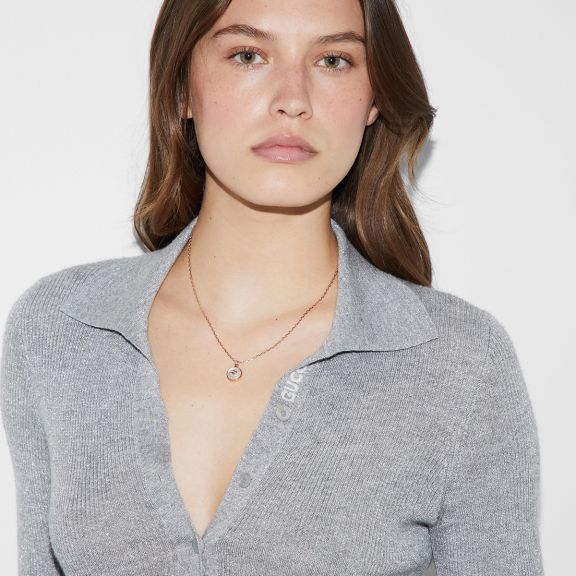 Naszyjnik złoty Gucci ZUC/NB+76R