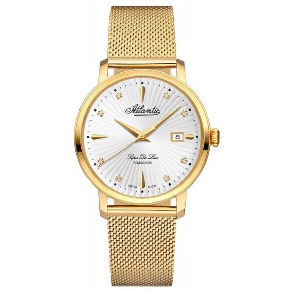 ZEGAREK ATLANTIC Super De Luxe DIAMONDS