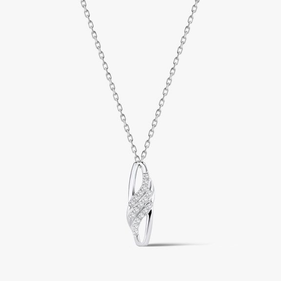 Wisiorek złoty z diamentami ZPA/WB+953B