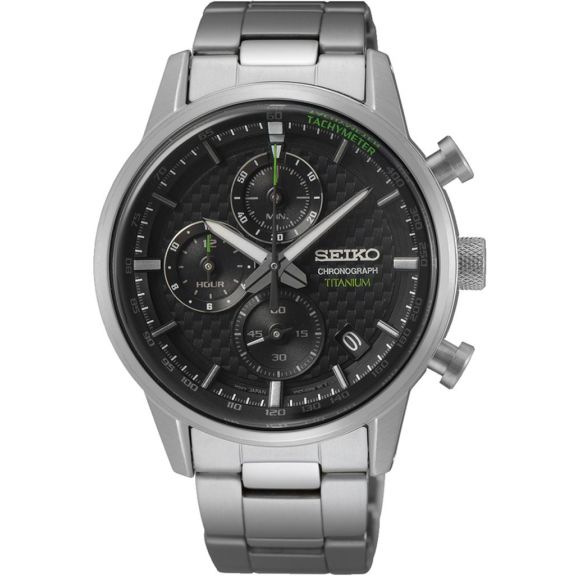 ZEGAREK SEIKO PRESAGE TITANIUM CHRONOGRAPH
