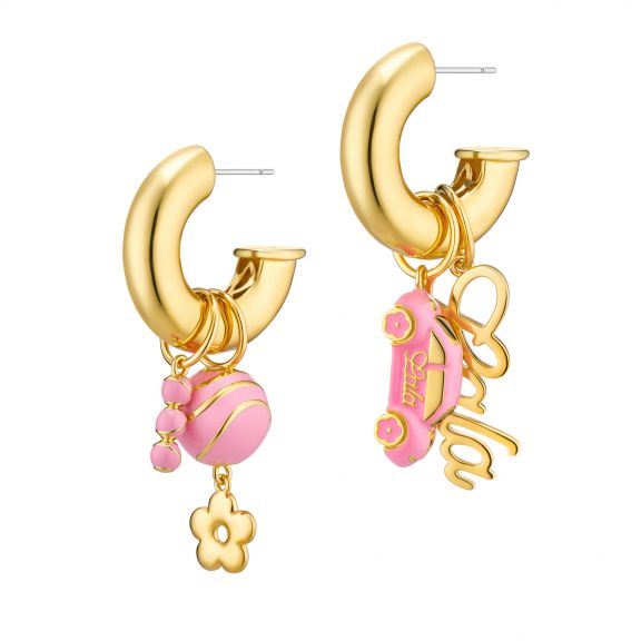 Kolczyki Gold Oops Hoops PDL/KF453Z