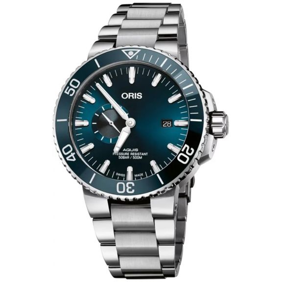 ZEGAREK ORIS AQUIS SMALL SECOND DATE