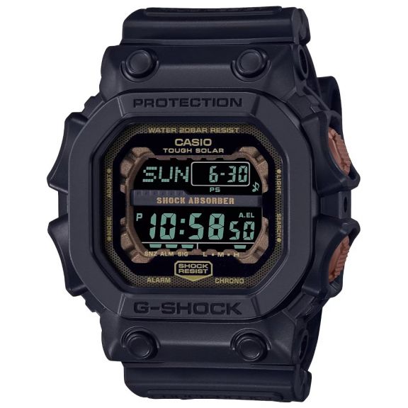 ZEGAREK G-SHOCK Teal and Brown