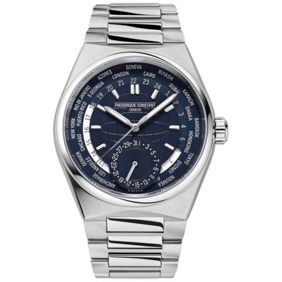 ZEGAREK FREDERIQUE CONSTANT HIGHLIFE WORLDTIMER MANUFACTURE